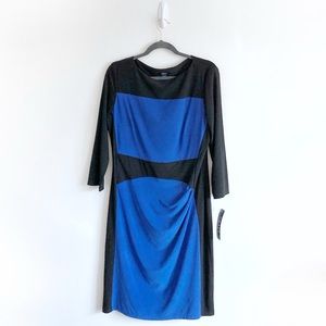 Chaps SZ 14 Colorblock Dress